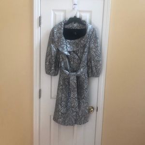 Zara’s Woman Silver/Gray Dress Coat